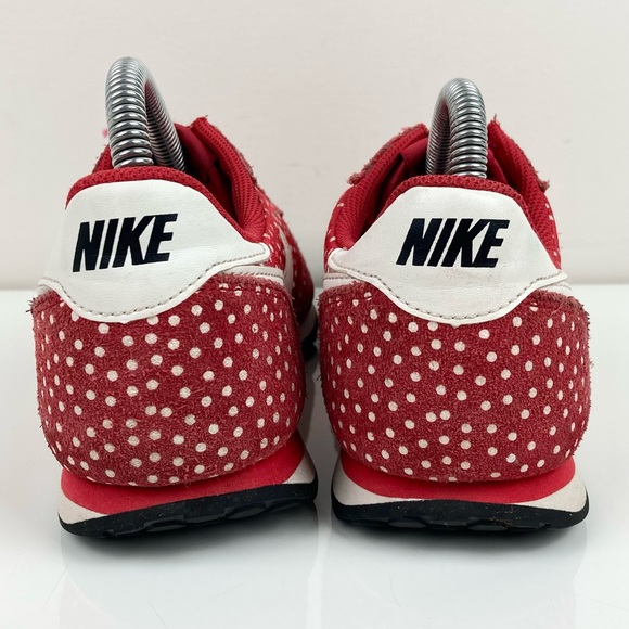 Nike Women’s Gennico Red & White Pokla Dot Athletic Training Shoes Size 8.0 - Picture 5 of 9
